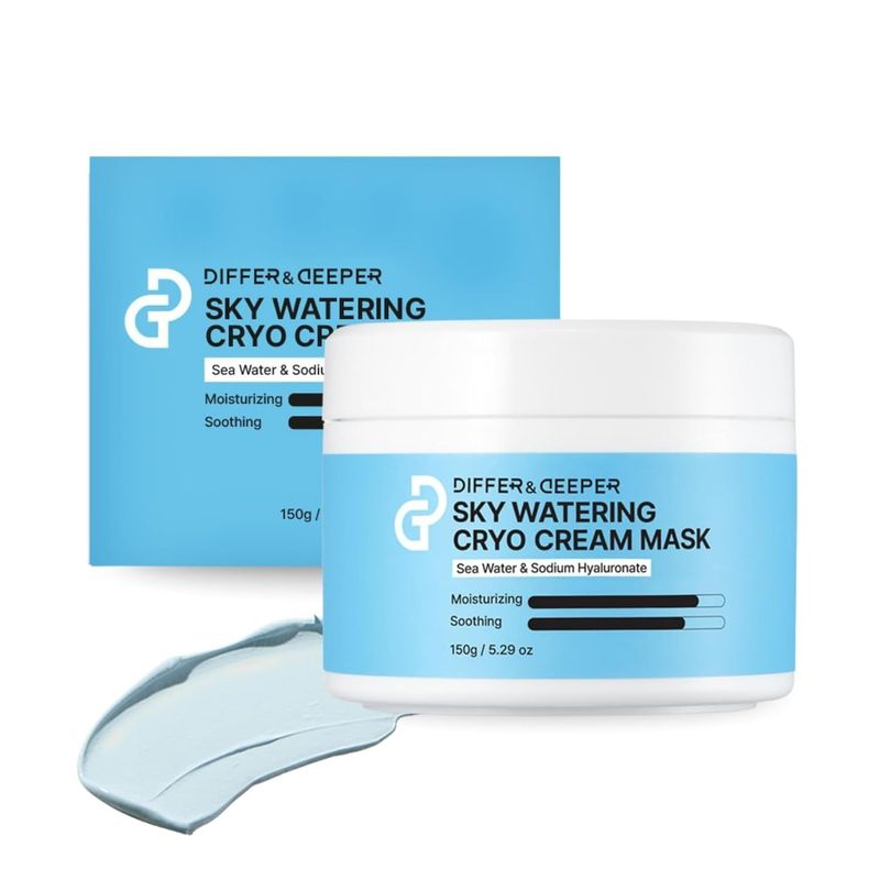 Differ & Deeper Sky Watering Cryo Cream Mask