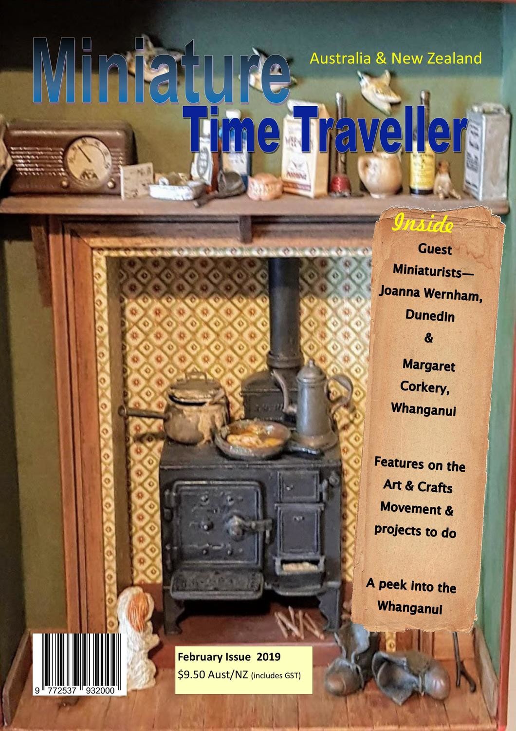 February 2019 - Miniature Time Traveller Magazine - Single Issue only. Postage extra.