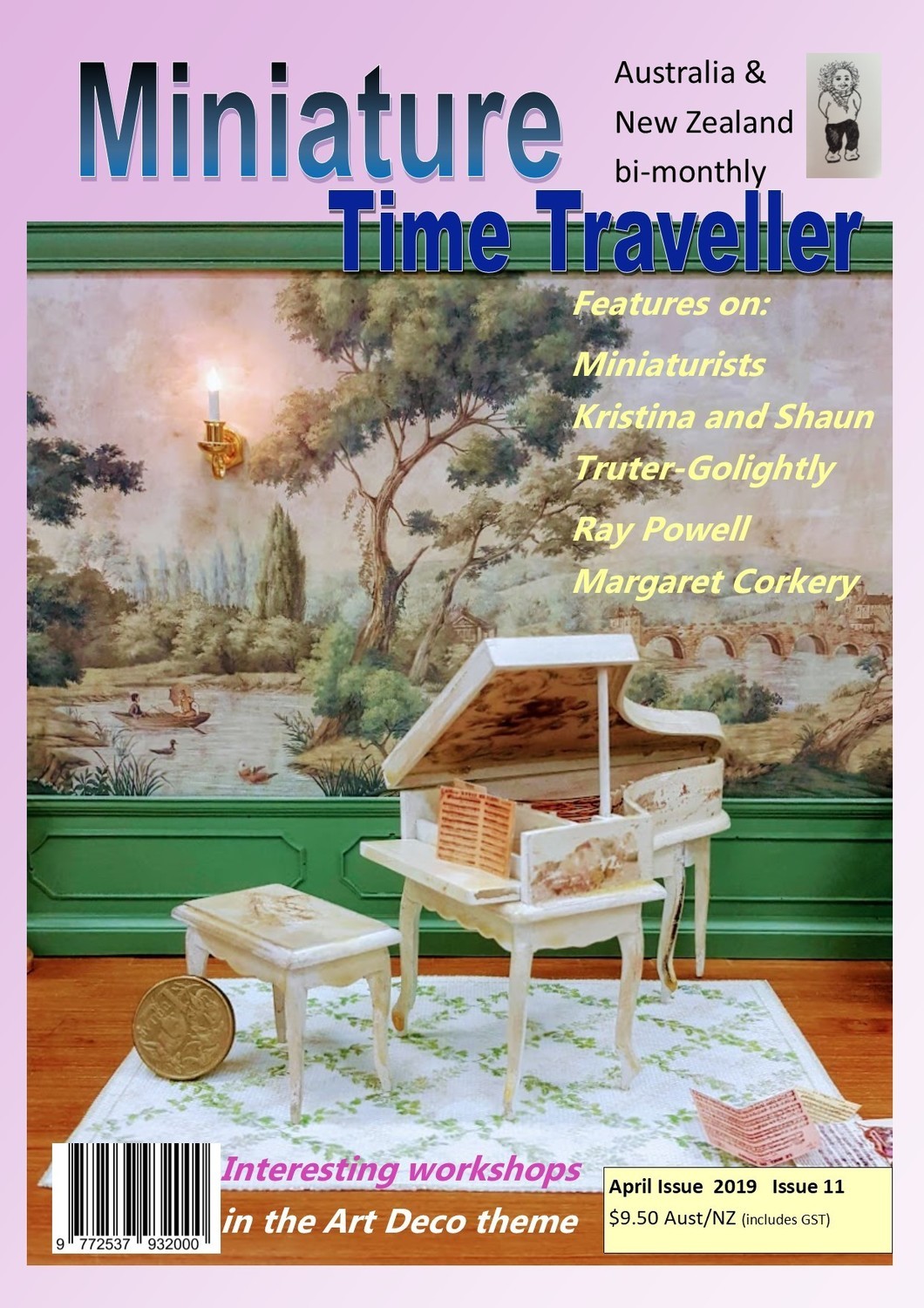 April 2019 - Miniature Time Traveller Magazine - Single Issue only. Postage extra.