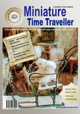 June 2019 - Miniature Time Traveller Magazine - Single Issue only. Postage extra.