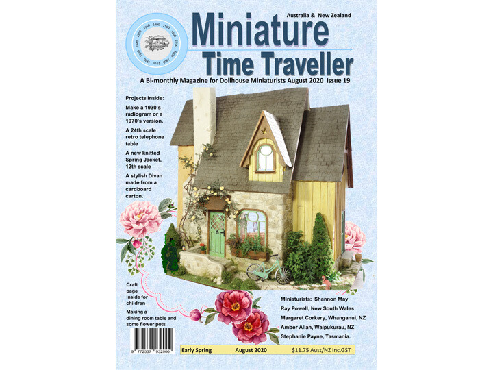 AUGUST 2020 Miniature Time Traveller Magazine - Single copy. P&P extra. AUGUST 2020 Miniature Time Traveller Magazine - Single copy. P&P extra.