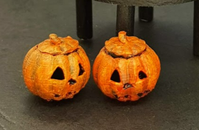 Halloween Pumpkins - 3D Printed