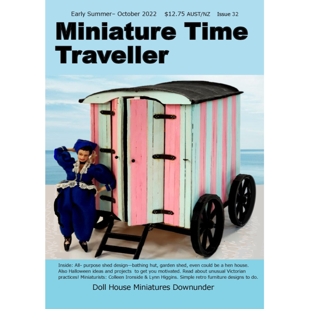 OCTOBER 2022 Miniature Time Traveller Magazine - Issue 32 - Single copy. P&P extra.