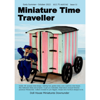 OCTOBER 2022 Miniature Time Traveller Magazine - Issue 32 - Single copy. P&P extra.