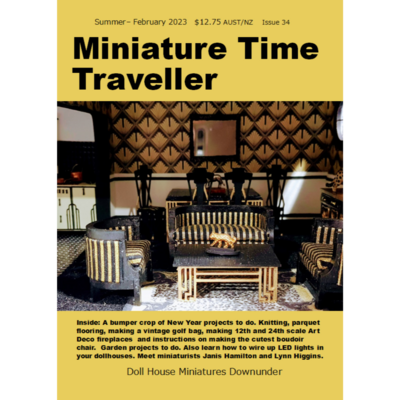FEBRUARY 2023 Miniature Time Traveller Magazine - Issue 34 - Single copy. P&P extra. FEBRUARY 2023 Miniature Time Traveller Magazine - Issue 34 - Single copy. P&P extra.