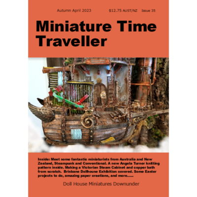 APRIL 2023 Miniature Time Traveller Magazine - Issue 34 - Single copy. P&P extra. APRIL 2023 Miniature Time Traveller Magazine - Issue 34 - Single copy. P&P extra.