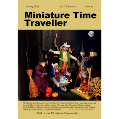 OCTOBER 2023 Miniature Time Traveller Magazine - Issue 38 - Single copy. P&P extra.