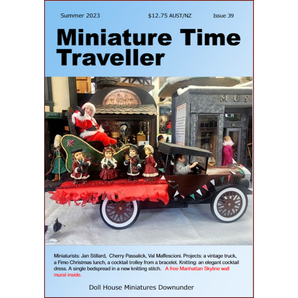 DECEMBER 2023 Miniature Time Traveller Magazine - Issue 38 - Single copy. P&P extra.