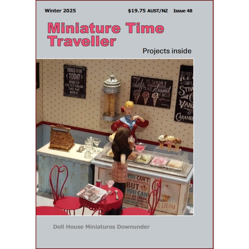 If you are a child of the 60's, and a miniaturist, check out this issue!