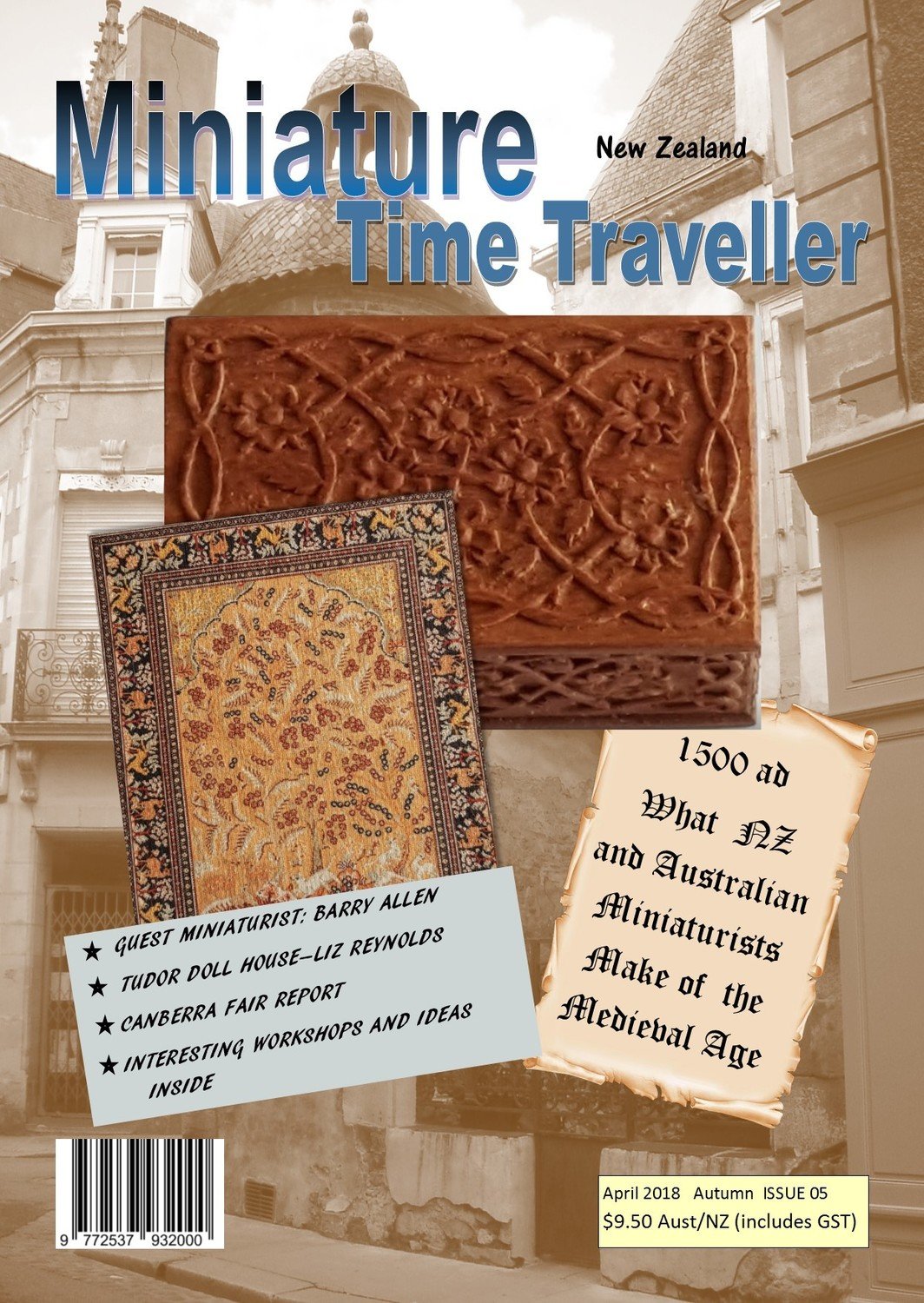 April 2018 Issue - Miniature Time Traveller Magazine - Single copy only. Postage extra
