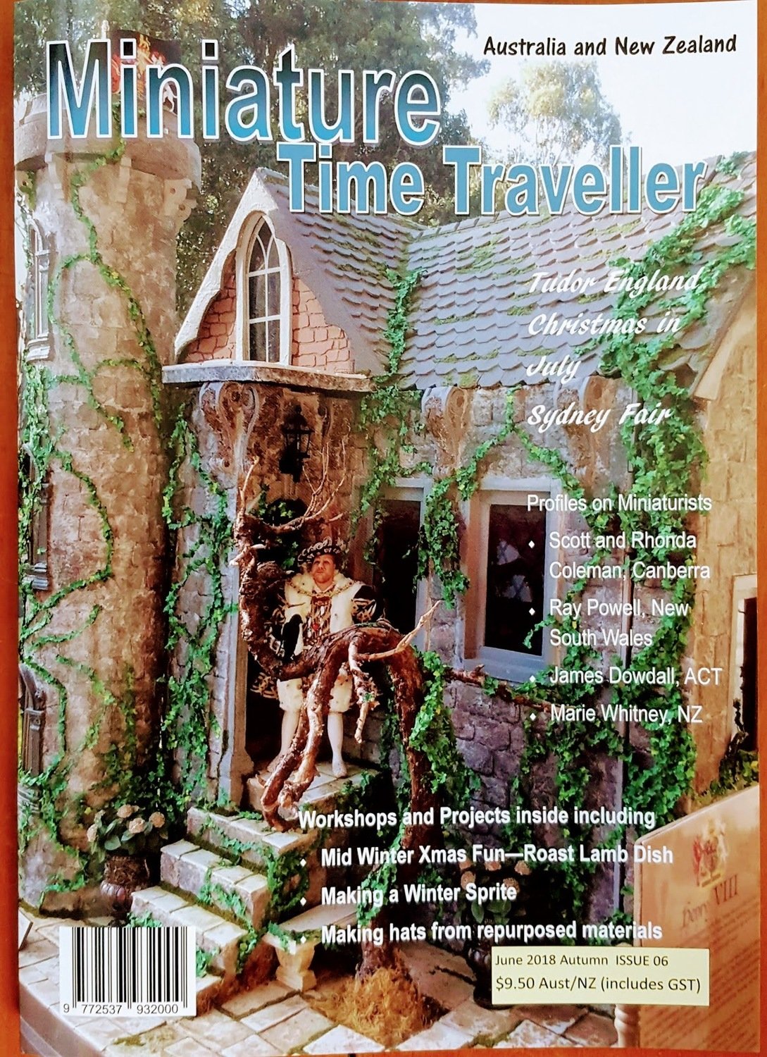 June 2018 Issue - Miniature Time Traveller Magazine - Single copy only. Postage extra