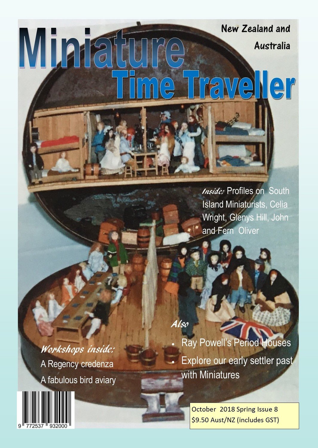 October 2018 Issue - Miniature Time Traveller Magazine - Single Issue only. Postage extra.