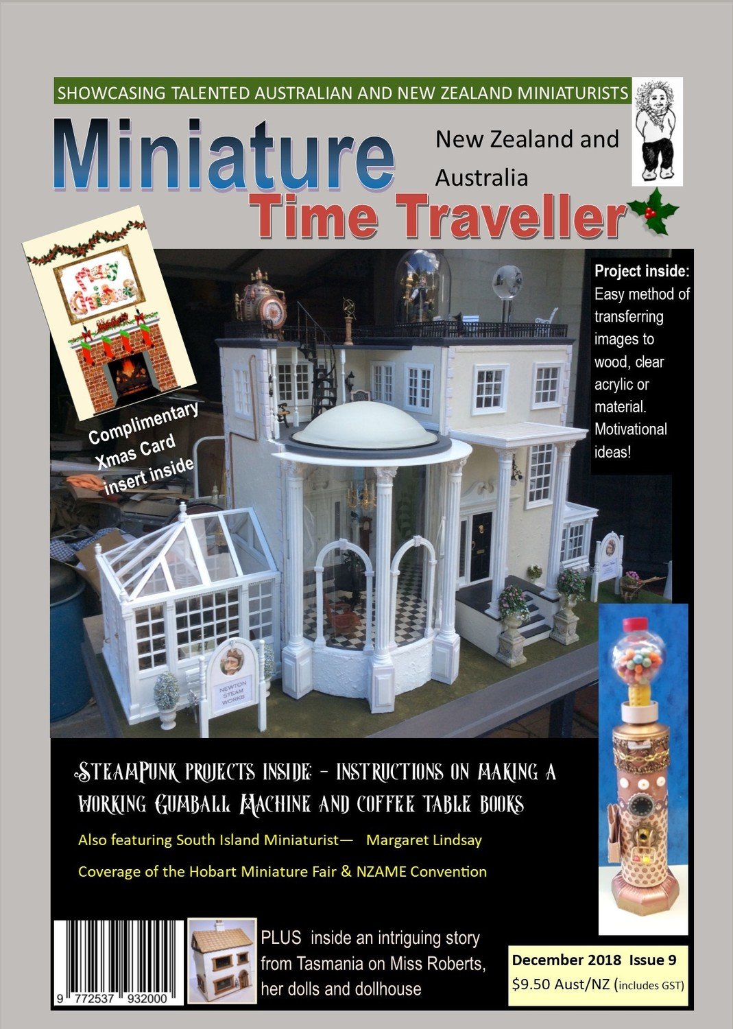 December 2018 Issue - Miniature Time Traveller Magazine - Single copy only. Postage extra.