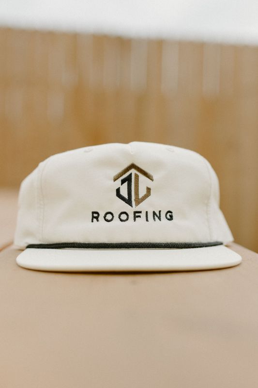 Cream Snapback Hat