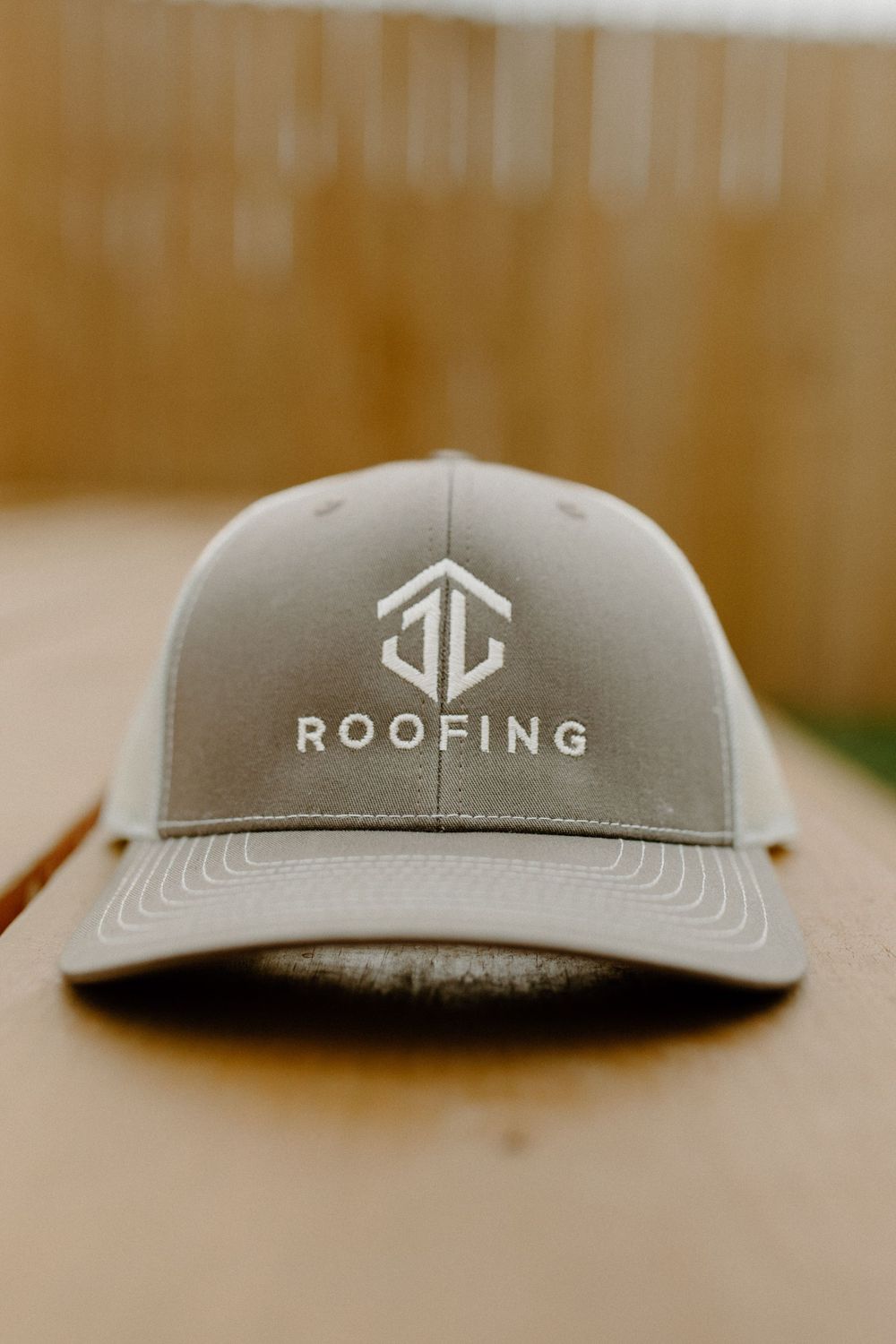 Brown Mesh Hat