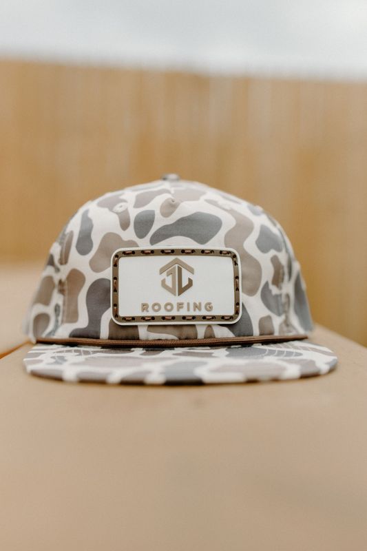 Vintage Camo Snapback Hat