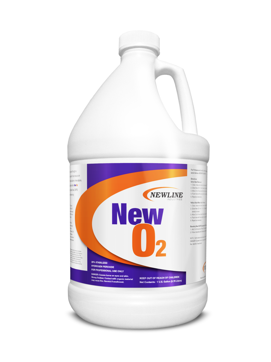 New O2 Peroxide Additive and Organic Stain Remover - GL