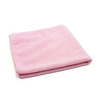 Pink Microfiber Towel  | 16X16