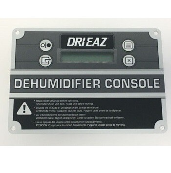 Drieaz Micro Control Panel Assembly Drieaz Micro Control Panel Assembly