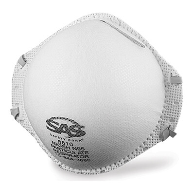 8610 N95 Particulate Respirator NIOSH - (20-Pack) 8610 N95 Particulate Respirator NIOSH - (20-Pack)