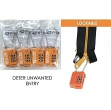 RE-U-Zip Cable Combo Lock Pack (4 Pack)