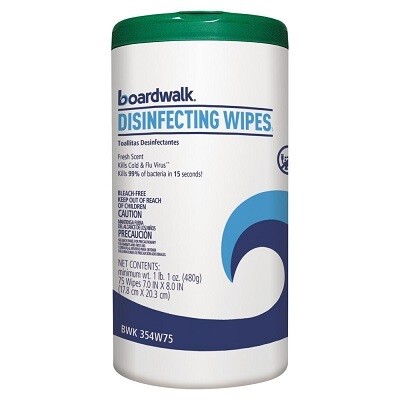 Boardwalk Disinfecting Wipes - Fresh Scent