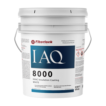 IAQ 8000 White HVAC Insulation Sealer - PL