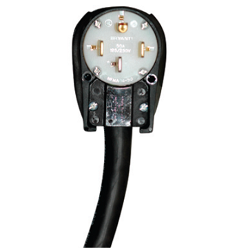 4-Wire Range Plug Pigtail - 2' 4-Wire Range Plug Pigtail - 2'