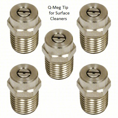 Q-Meg Tip Replacement Jets for Surface Cleaners