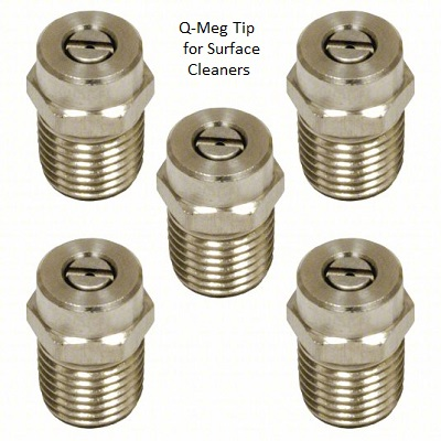 Q-Meg Tip Replacement Jets for Surface Cleaners Q-Meg Tip Replacement Jets for Surface Cleaners