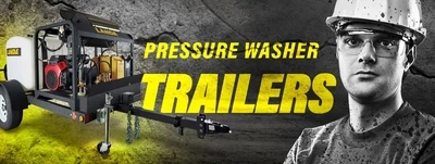 Landa Trailer Mounted Pressure Washers