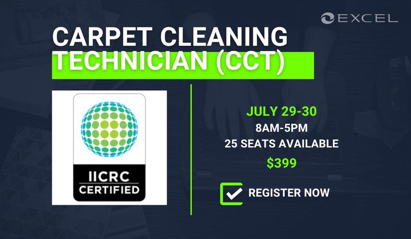 IICRC Carpet Cleaning Technician - Houston - July 2025