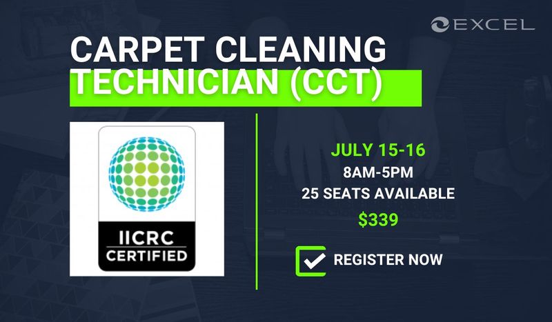 IICRC Carpet Cleaning Technician - Novi - July 2025