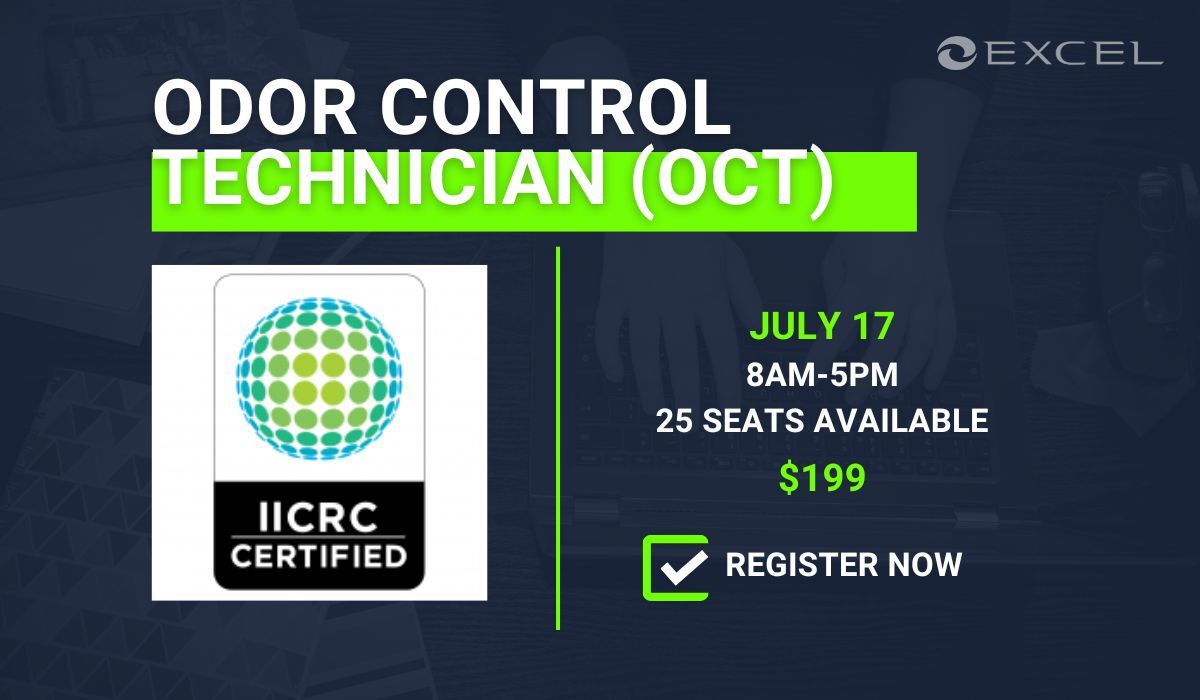 IICRC Odor Control Technician - Novi - July 2025