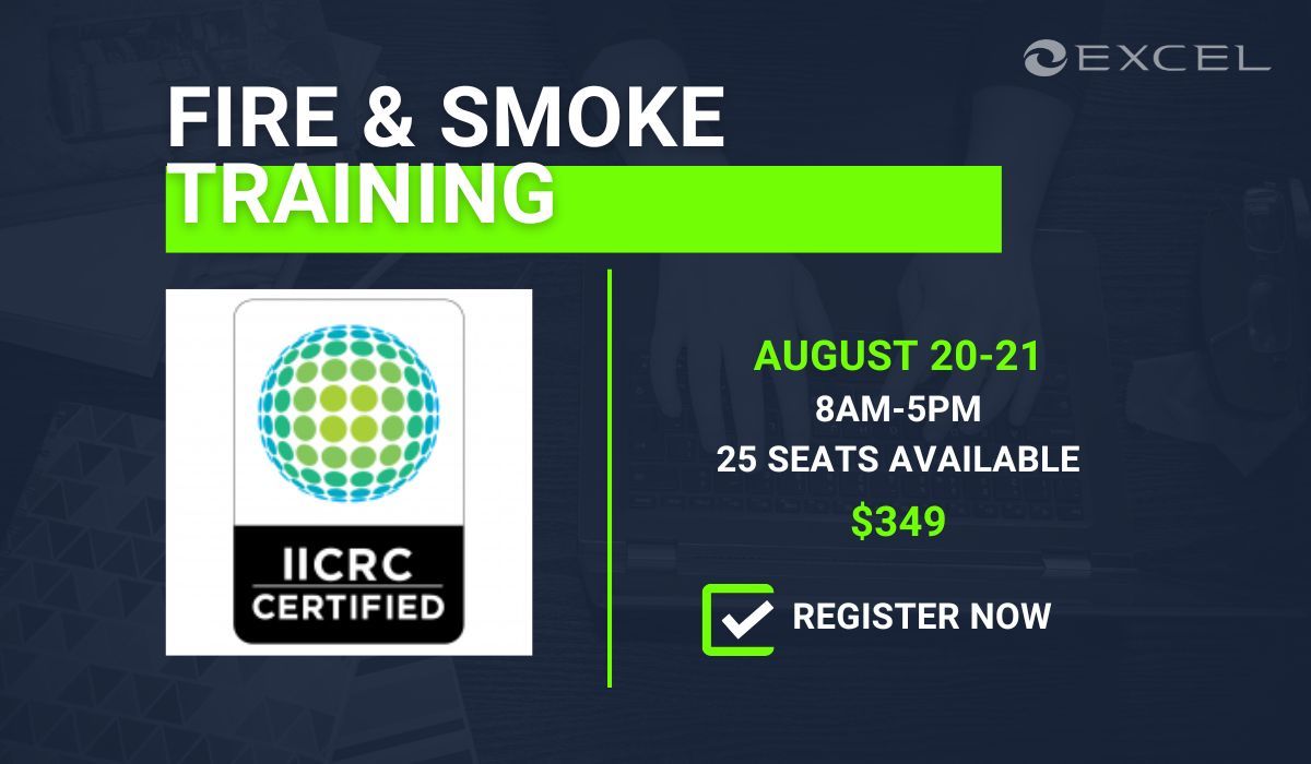 IICRC Fire &amp; Smoke Training - Novi - August 2025