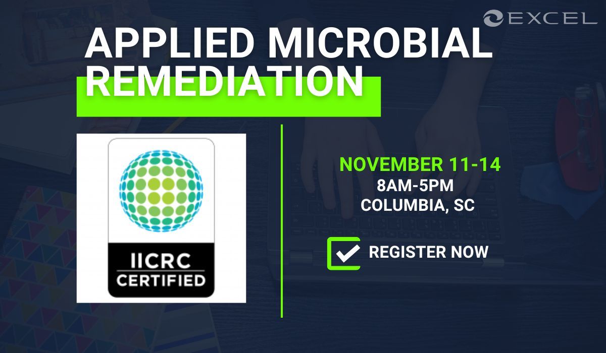 IICRC Advanced Mold Remediation Technician - Columbia, SC - November 2025