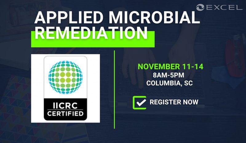 IICRC Advanced Mold Remediation Technician - Columbia, SC - November 2025