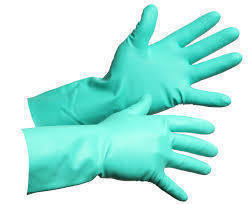 Green Chemical Resistant Glove - Size LARGE