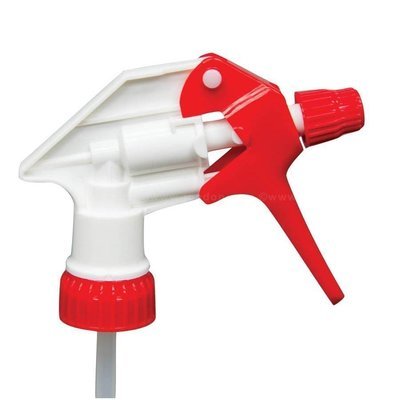 Red and White Trigger Sprayer Head | Water Base