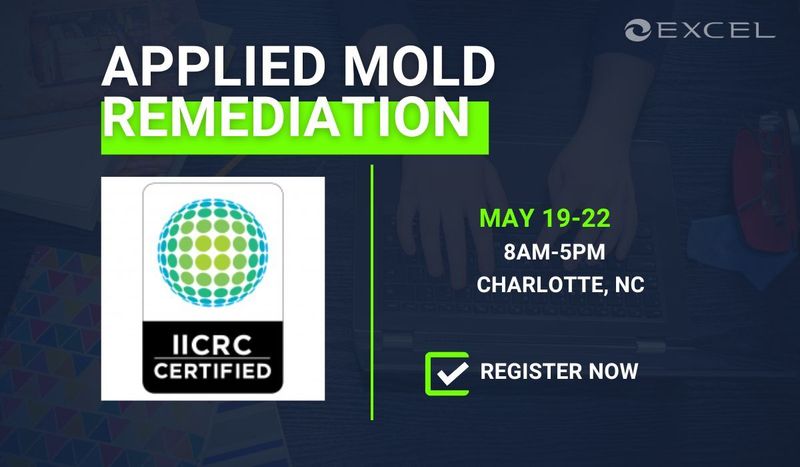 IICRC Advanced Mold Remediation Technician AMRT - Charlotte, NC - May 19-22, 2026