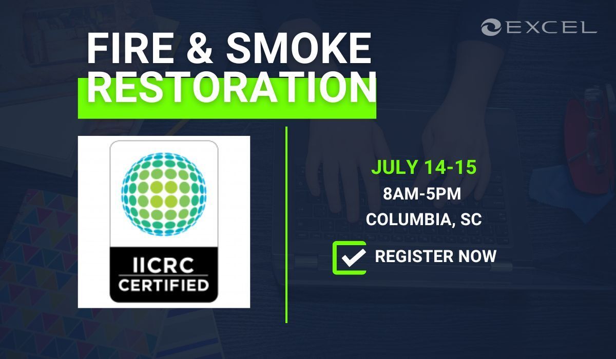 IICRC Fire and Smoke Damage Restoration Technician FSRT - Columbia, SC - July 14-15, 2026