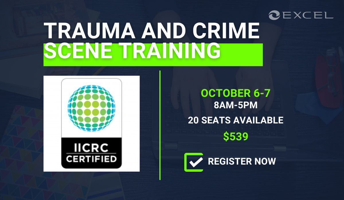 IICRC Trauma &amp; Crime Scene Training TCST - Charlotte, NC - October 6-7, 2026
