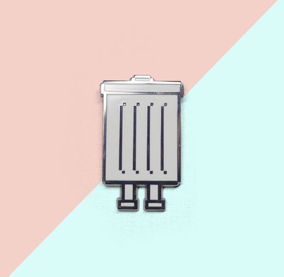 Trashbot Pin