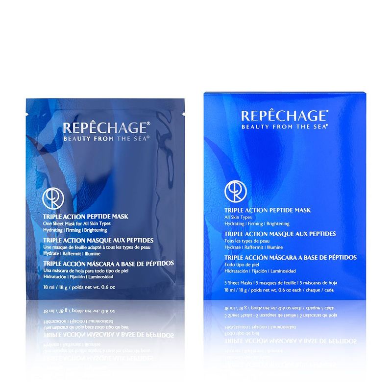 Triple Action Peptide Mask