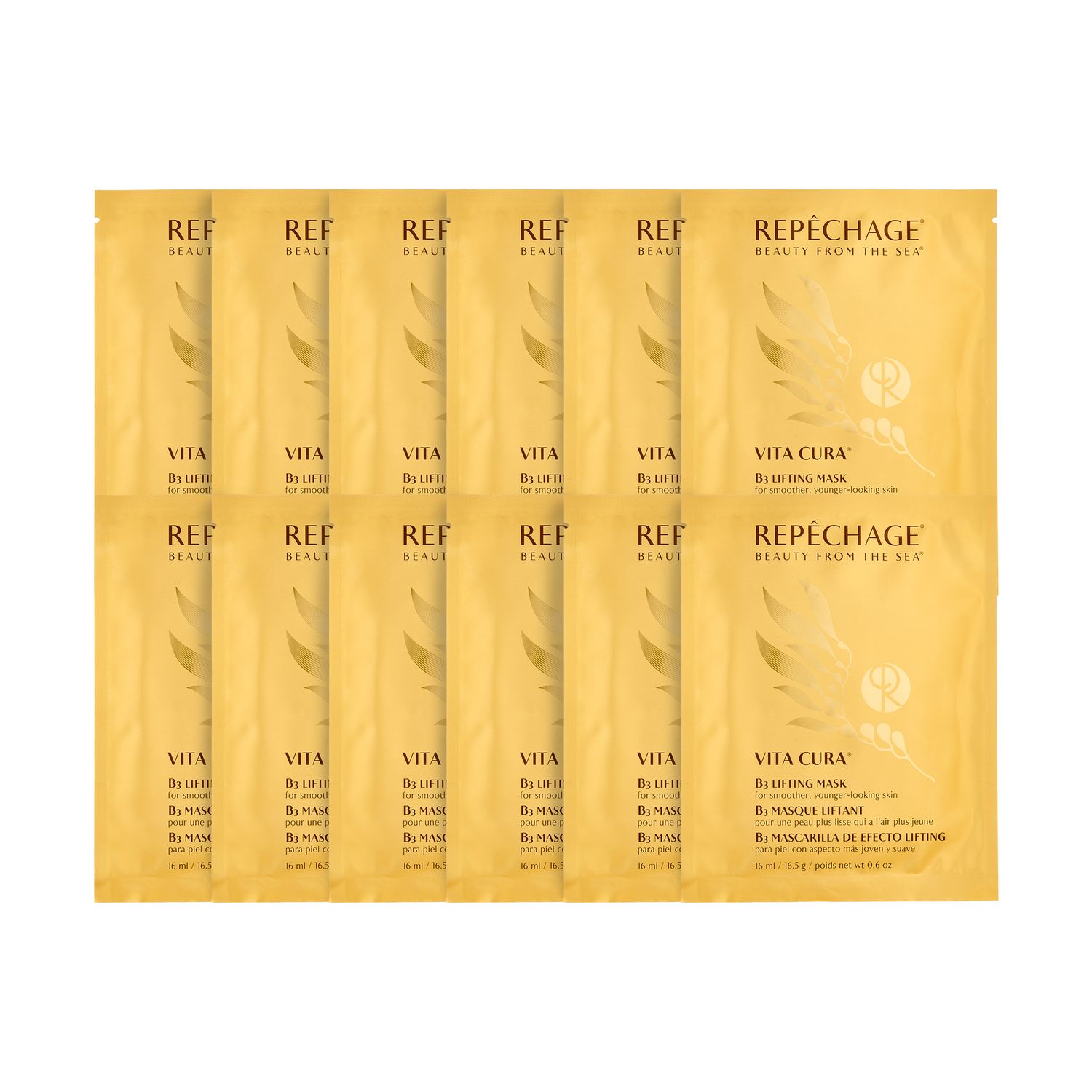 Vita Cura Gold B3 Sheet Masks