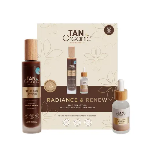 Radiance &amp; Renew - Self Tan Lotion/ Anti-Ageing Tan Serum