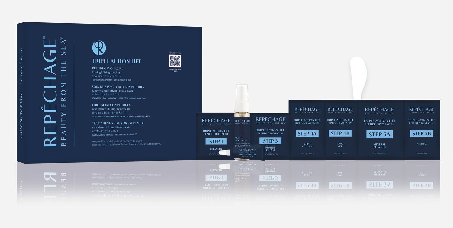 Triple action lift peptide Cryo facial