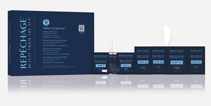 Triple action lift peptide Cryo facial