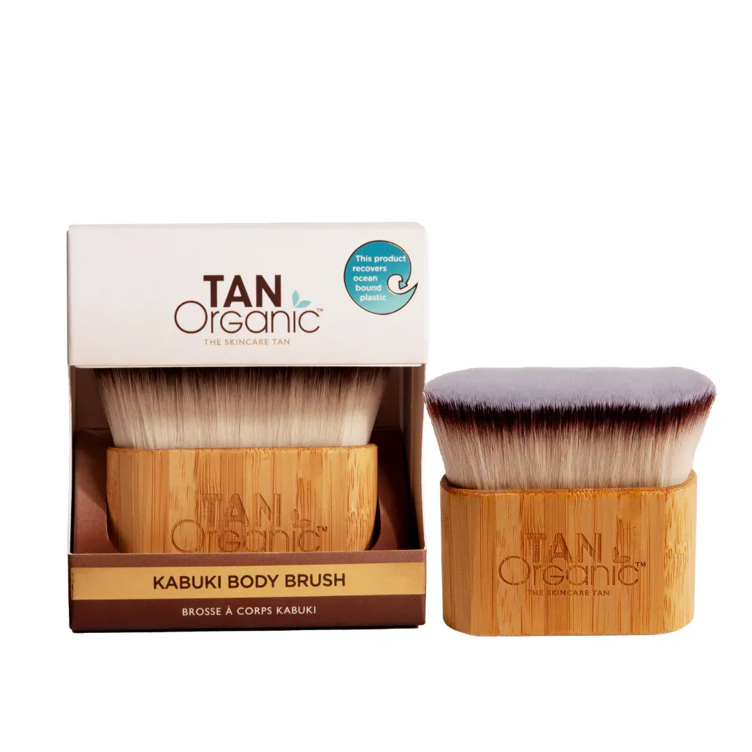 Bamboo kabuki body brush
