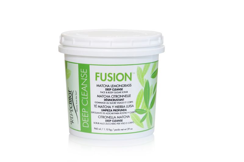 Fusion Matcha Lemongrass Deep Cleanse Face &amp; Body Sugar Scrub